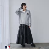 【1枚で着映え】MLB別注ワンポイントロゴハーフジップニット | coen【women】 | 詳細画像6