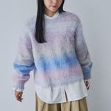 COBALT | Penneys（ぺニーズ）別注グラデーション起毛ニット | coen【women】