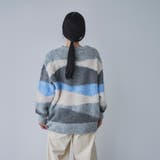 ミックスヤーンカラーブロックニット | coen【women】 | 詳細画像12 