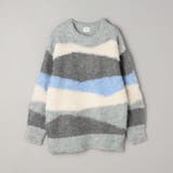 ミックスヤーンカラーブロックニット | coen【women】 | 詳細画像17 