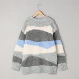 ミックスヤーンカラーブロックニット | coen【women】 | 詳細画像18 