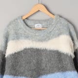 ミックスヤーンカラーブロックニット | coen【women】 | 詳細画像19 