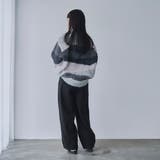 ミックスヤーンカラーブロックニット | coen【women】 | 詳細画像7 