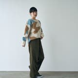 【1枚で映える主役級】マーブルカラー起毛ニットプルオーバー | coen【women】 | 詳細画像15 