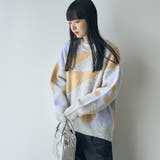 【1枚で映える主役級】マーブルカラー起毛ニットプルオーバー | coen【women】 | 詳細画像21 