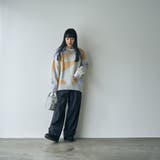 【1枚で映える主役級】マーブルカラー起毛ニットプルオーバー | coen【women】 | 詳細画像25 