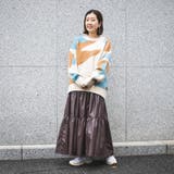 【1枚で映える主役級】マーブルカラー起毛ニットプルオーバー | coen【women】 | 詳細画像5 