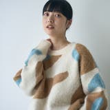 【1枚で映える主役級】マーブルカラー起毛ニットプルオーバー | coen【women】 | 詳細画像6 