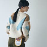 【1枚で映える主役級】マーブルカラー起毛ニットプルオーバー | coen【women】 | 詳細画像9 