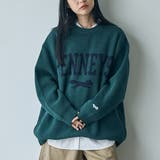 Penneys(ぺニーズ)別注モールジャガードロゴニット | coen【women】 | 詳細画像1