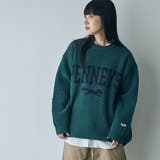 Penneys(ぺニーズ)別注モールジャガードロゴニット | coen【women】 | 詳細画像3