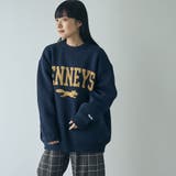 Penneys(ぺニーズ)別注モールジャガードロゴニット | coen【women】 | 詳細画像48