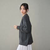 【ヘビロテ確定】フラッフィークルーネックニットプルオーバー | coen【women】 | 詳細画像10