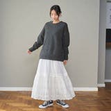 【ヘビロテ確定】フラッフィークルーネックニットプルオーバー | coen【women】 | 詳細画像11