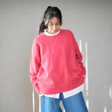 【ヘビロテ確定】フラッフィークルーネックニットプルオーバー | coen【women】 | 詳細画像15