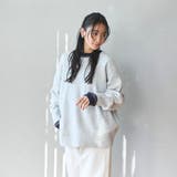 【ヘビロテ確定】フラッフィークルーネックニットプルオーバー | coen【women】 | 詳細画像2
