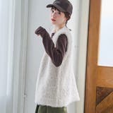 フェザーヤーンニットベスト | coen【women】 | 詳細画像3