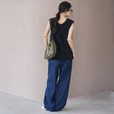 チュールフェザーヤーンニットベスト | coen【women】 | 詳細画像15 