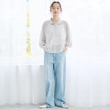 シアーリネン襟付きポロニット【Youtube紹介アイテム】 | coen【women】 | 詳細画像10 