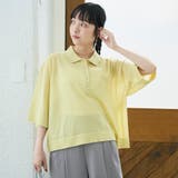シアーリネン襟付きポロニット【Youtube紹介アイテム】 | coen【women】 | 詳細画像26 