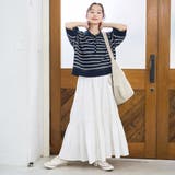 シアーリネン襟付きポロニット【Youtube紹介アイテム】 | coen【women】 | 詳細画像29 