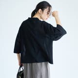 シアーリネン襟付きポロニット【Youtube紹介アイテム】 | coen【women】 | 詳細画像7 