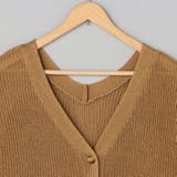 ペーパーライクヤーン 2way畔Vネックニットベスト | coen【women】 | 詳細画像24