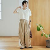 チュールテープヤーン Vネックショート丈ニットベスト | coen【women】 | 詳細画像2 