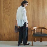 チュールテープヤーン Vネックショート丈ニットベスト | coen【women】 | 詳細画像9 