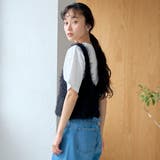 ショート丈 スラブシャギーニットキャミビスチェ | coen【women】 | 詳細画像10 
