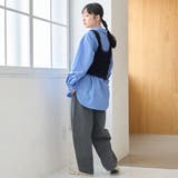 ショート丈 スラブシャギーニットキャミビスチェ | coen【women】 | 詳細画像12 