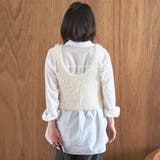 ショート丈 スラブシャギーニットキャミビスチェ | coen【women】 | 詳細画像6 