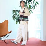 ノルディック柄 ペプラムニットキャミビスチェ | coen【women】 | 詳細画像9