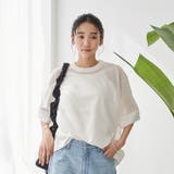 サラコシアーサマーニットビッグTシャツ | coen【women】 | 詳細画像2 