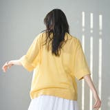 サラコシアーサマーニットビッグTシャツ | coen【women】 | 詳細画像30 