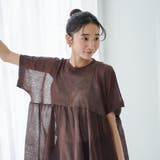 サラコ切替ギャザードルマンサマーニット | coen【women】 | 詳細画像17 