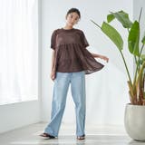 サラコ切替ギャザードルマンサマーニット | coen【women】 | 詳細画像19 