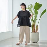 サラコ切替ギャザードルマンサマーニット | coen【women】 | 詳細画像7 