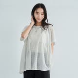 サラコ切替ギャザードルマンサマーニット | coen【women】 | 詳細画像8 