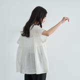 サラコ切替ギャザードルマンサマーニット | coen【women】 | 詳細画像9 