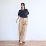 サラコソウバリクルー5分袖サマーニット | coen【women】 | 詳細画像12 