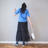 サラコソウバリクルー5分袖サマーニット | coen【women】 | 詳細画像17 