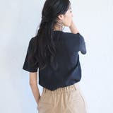 サラコソウバリクルー5分袖サマーニット | coen【women】 | 詳細画像9 