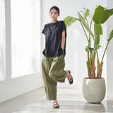 サラコフレンチスリーブハイネックサマーニットトップス | coen【women】 | 詳細画像10 