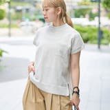 サラコフレンチスリーブハイネックサマーニットトップス | coen【women】 | 詳細画像14 