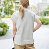 サラコフレンチスリーブハイネックサマーニットトップス | coen【women】 | 詳細画像15 