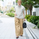 サラコフレンチスリーブハイネックサマーニットトップス | coen【women】 | 詳細画像16 