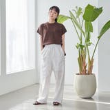 サラコフレンチスリーブハイネックサマーニットトップス | coen【women】 | 詳細画像22 