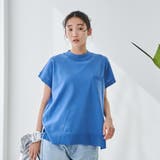 サラコフレンチスリーブハイネックサマーニットトップス | coen【women】 | 詳細画像25 