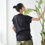 サラコフレンチスリーブハイネックサマーニットトップス | coen【women】 | 詳細画像9 